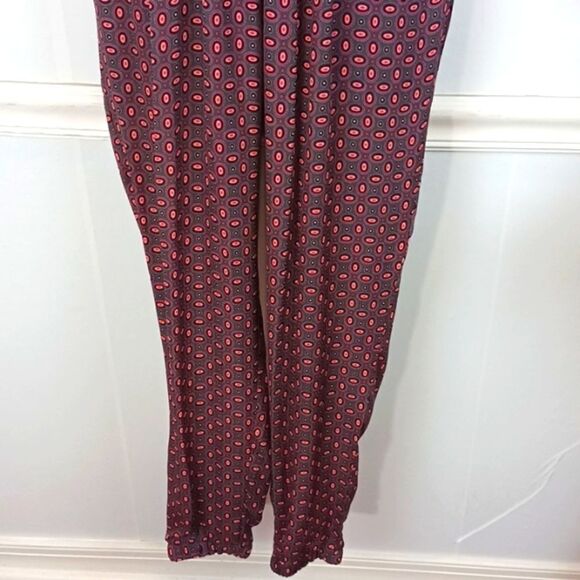 Gianni Bini Boho paisley print V neck sleeveless tie waist jumpsuit size ( M ) - Picture 6 of 11